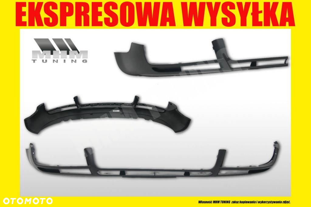 HOKEJ SPOJLER DOKLADKA ZDERZAK AUDI A4 B6 8E0 2000 - 2