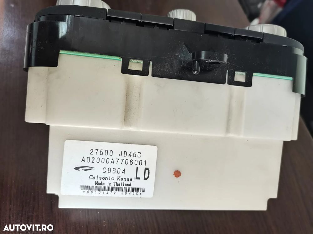 Panou Comanda Ac ventilatie 27500jd45c Nissan QASHQAI J10 - 2