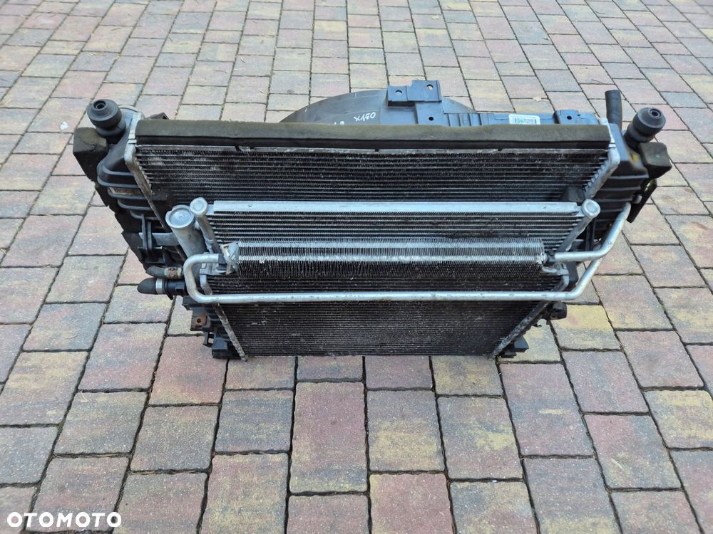 chlodnice komplet chlodnic jaguar xkr x150 4.2 - 1