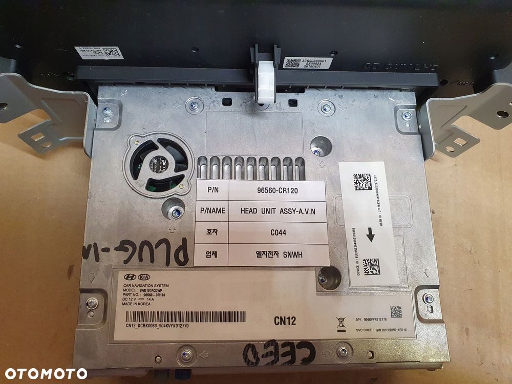 KIA CEED PROCEED III LIFT NAWIGACJA MONITOR RADIO 96560-CR120 SPRAWNE - 3