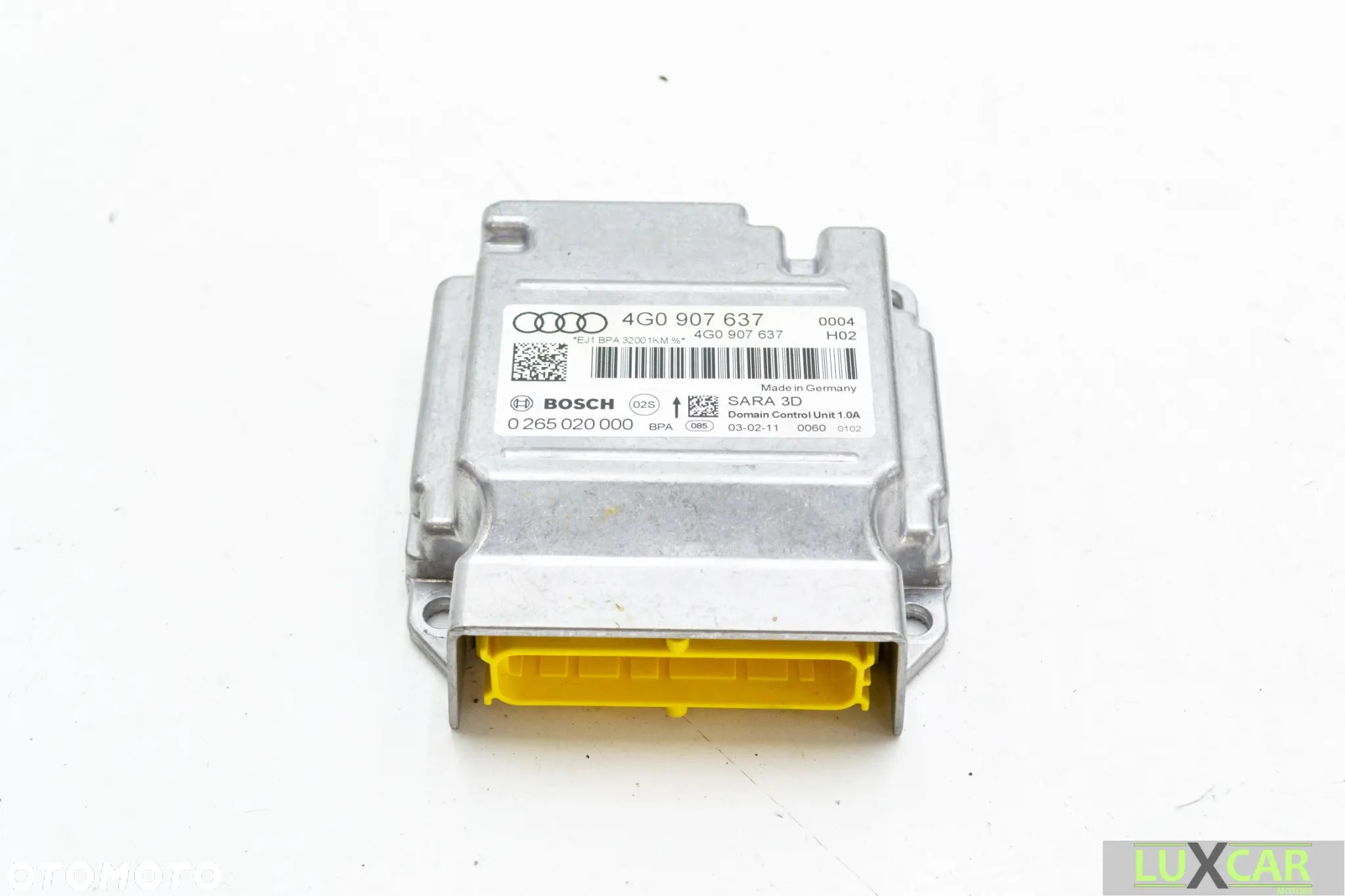 AUDI A7 STEROWNIK MODUŁ PRZYŚPIESZENIA SENSOR ESP 4G0907637 - 1