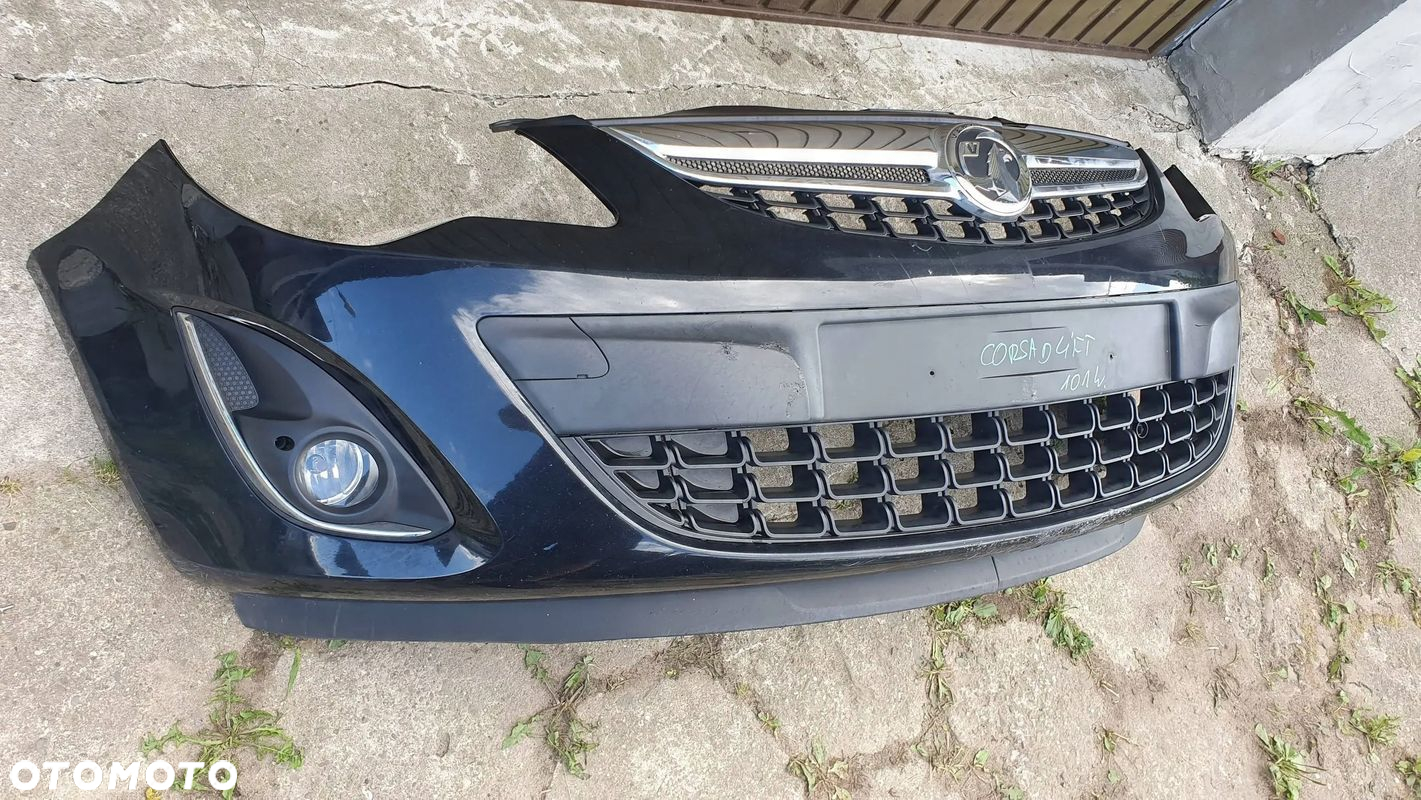 Opel Corsa D 4 IV 11-14 zderzak przedni przód $ - 5