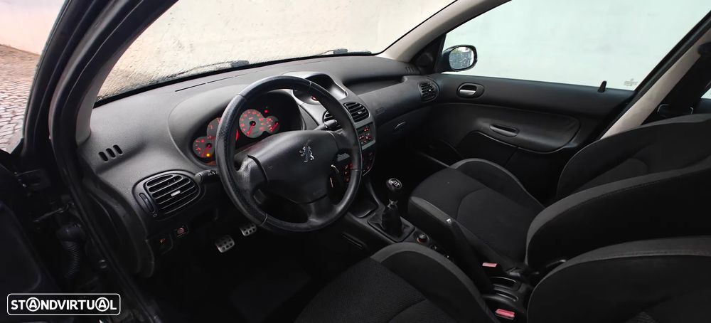 Peugeot 206 1.4 HDi Black & Silver - 8