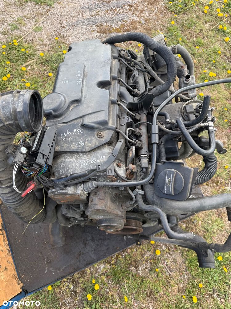 mercedes silnik 2,2 cdi om 646  kompletny 646980 BOSCH - 10