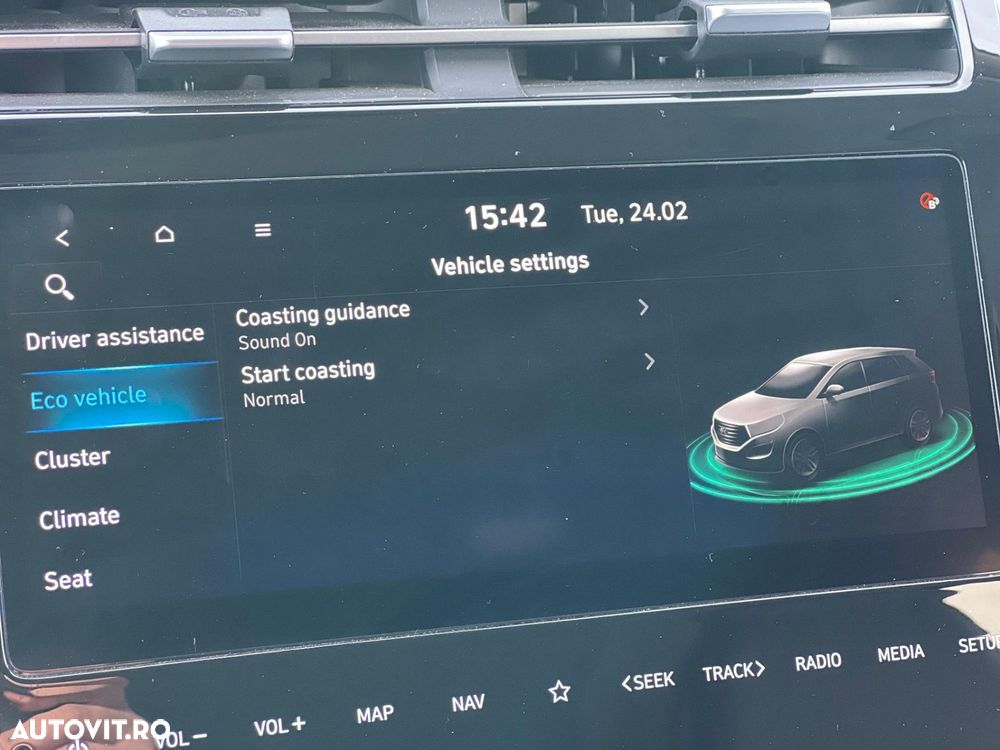 Hyundai Tucson 1.6 l 215 CP 4WD 6AT HEV Luxury - 27