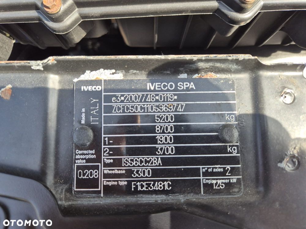 Iveco Daily 3,0L❗50C17❗Wywrotka❗Duża Ładowność❗Niski przebieg - 25