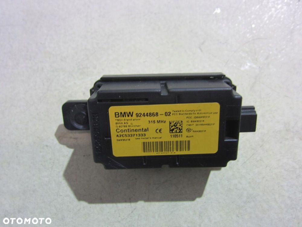 BMW F12 F13 F25 X3 ODBIORNIK ANTENY 9244868 - 1