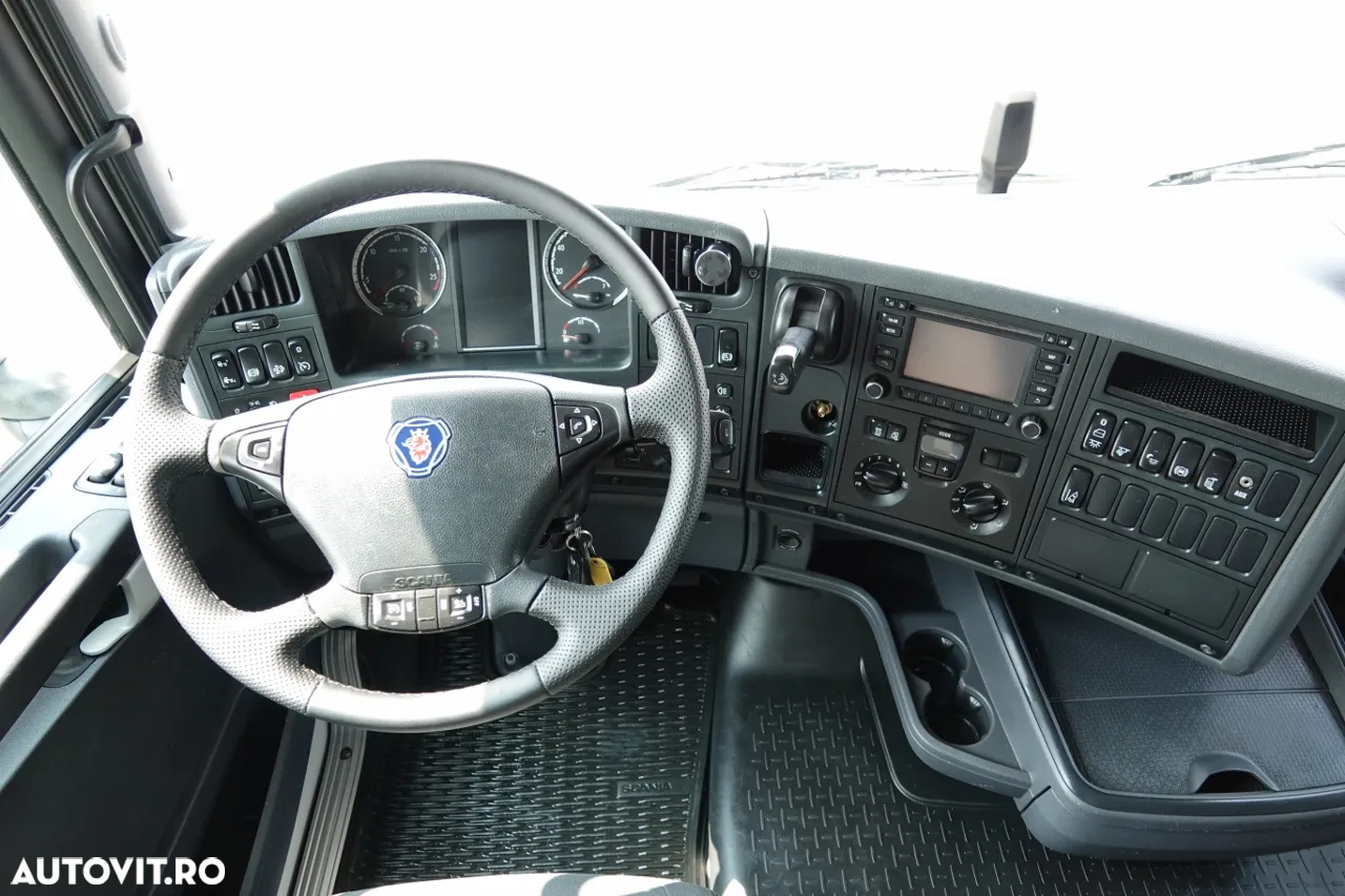 Scania R 410 / HIDRAULICĂ / RETARDER / CROWN EDITION / LOW CABIN / DUPĂ CONTRACTUL DE SERVICE / IMPORTAT - 28