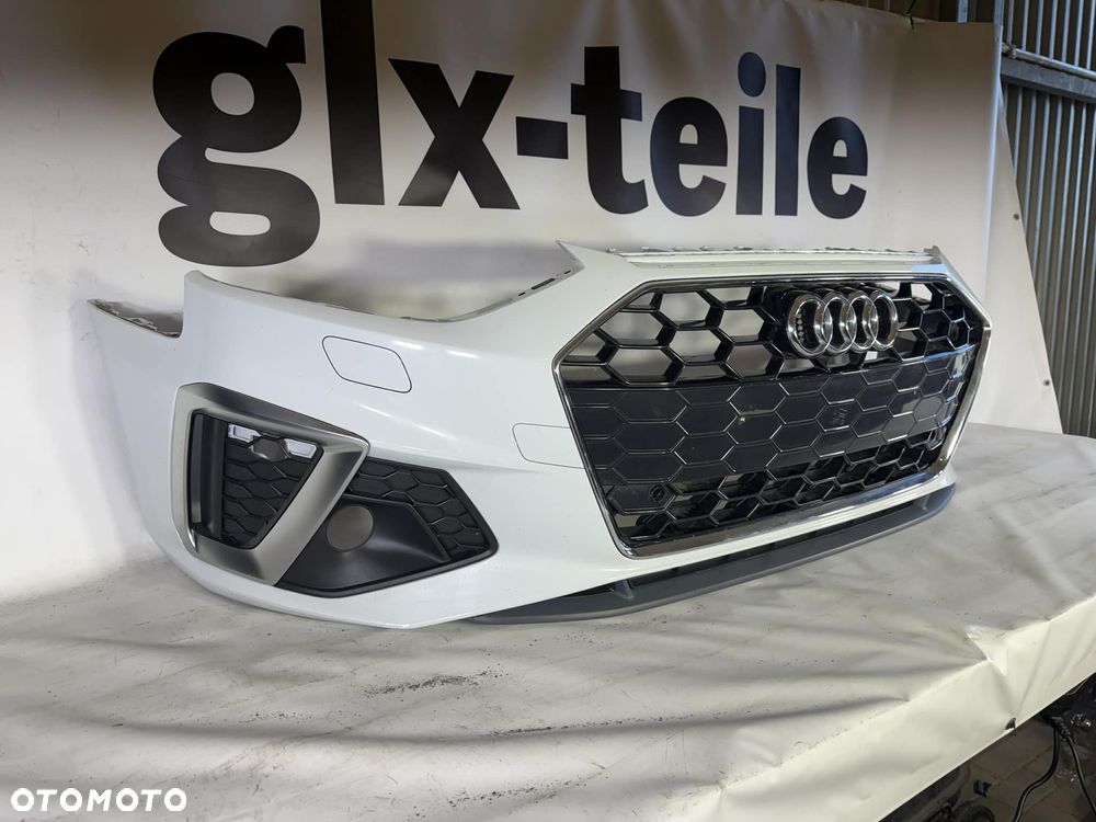 Audi A4 B9 LIFT S Line Zderzak Przód Przedni PDC LS9R Sprysk 8W0807437AQ - 4