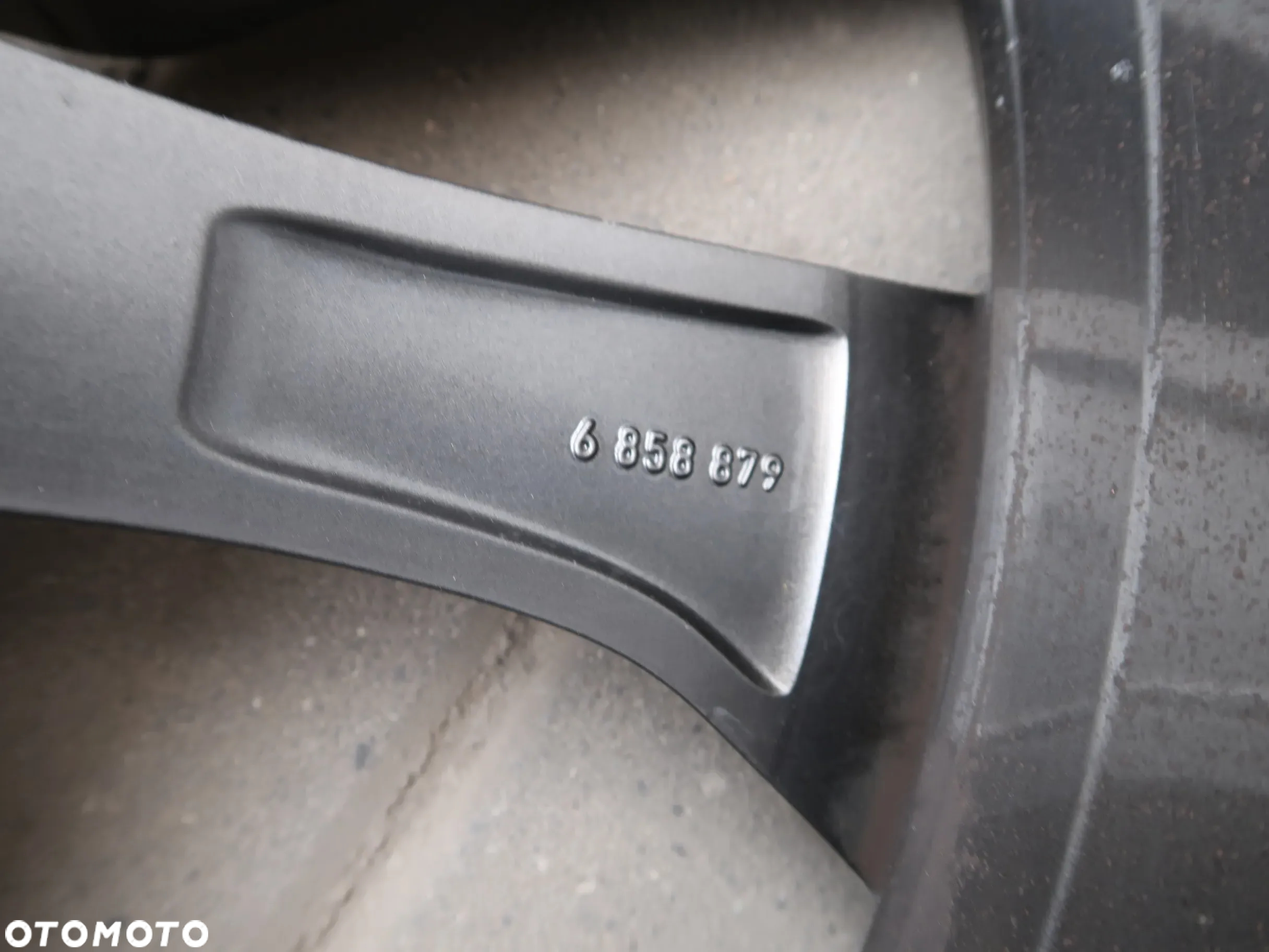 ORYGINALNA FELGA BMW X5 X6 TYŁ 6858879 - 6