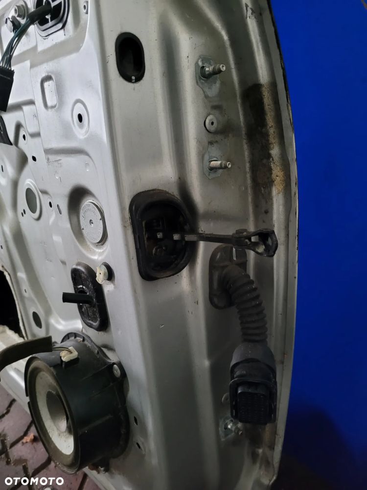 DRZWI LEWY PRZÓD LEWY PRAWY TYŁ RENAULT SCENIC III  3 SREBRNE BIAŁE - 11