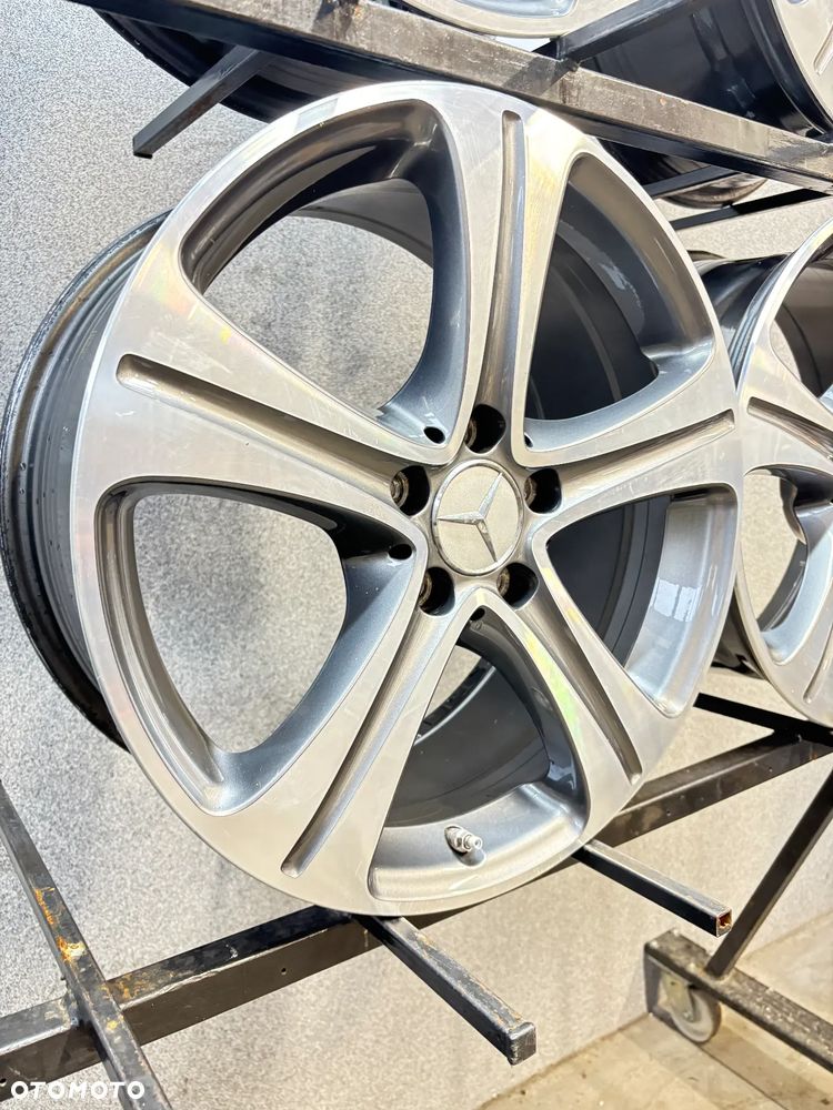 4 FELGI ALU. MERCEDES E-KLASA W213  18''  8J ET43 NR. FABR. 2134011400 - 9