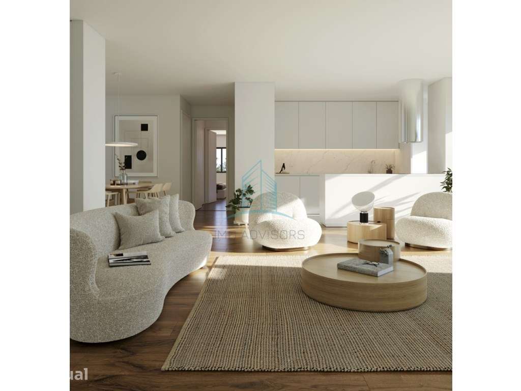 Apartamento T2 NOVO com Varanda e com 1 Lugares de garagem em Ermes... - Grande imagem: 3/21
