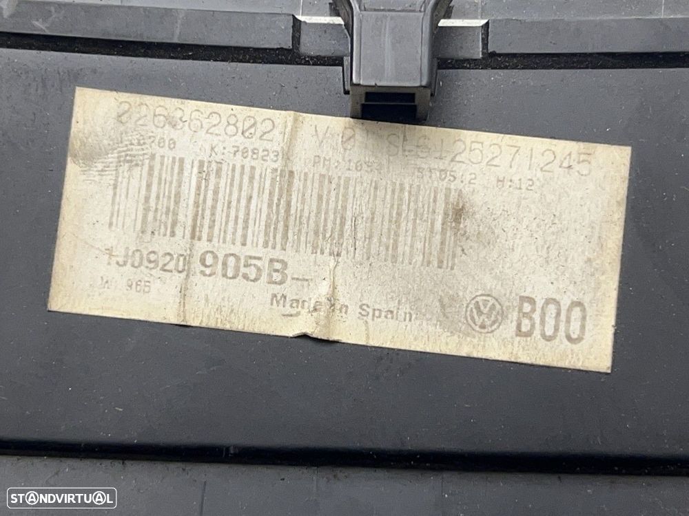 Painel de instrumentos VW GOLF Golf IV (1J) 08.1997 - 06.2005 1J0920905B 1J0 920... - 5