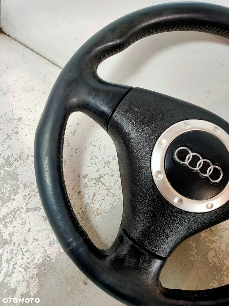 kierownica audi tt 8n czarna skóra - 2