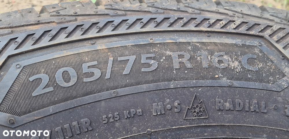 Koła 2 sztuki 16 cali 205/75 R16C Wielosezon 2024r. Mercedes Sprinter 906 Volkswagen Crafter - 5
