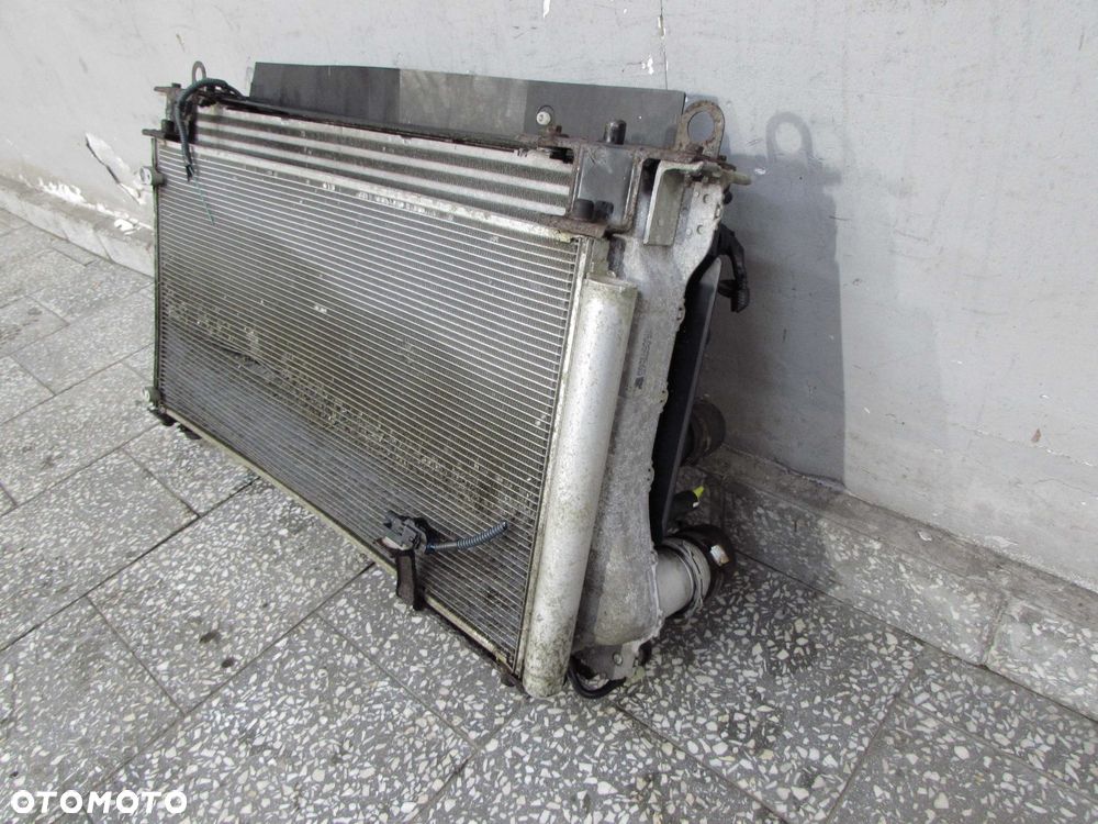 TOYOTA AURIS I D4D 06-12 KOMPLET CHLODNIC KLIMA INTERCOOLER WENTYLATOR 16040-0R050 - 3