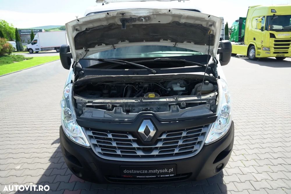 Renault MASTER DCI 145 / BASCĂLĂTOR DIN ALUMINIU / DUBLU / MANUAL / IMPORTAT - 38