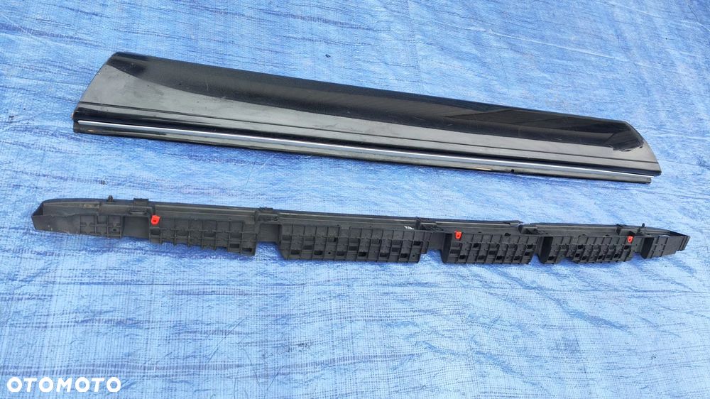 LISTWA NAKŁADKA PROGOWA PRÓG PRAWY CZARNY BLACK SAPPHIRE 475/9 0302752 3401010 BMW X3 E83 AERO M-PAKIET - 1
