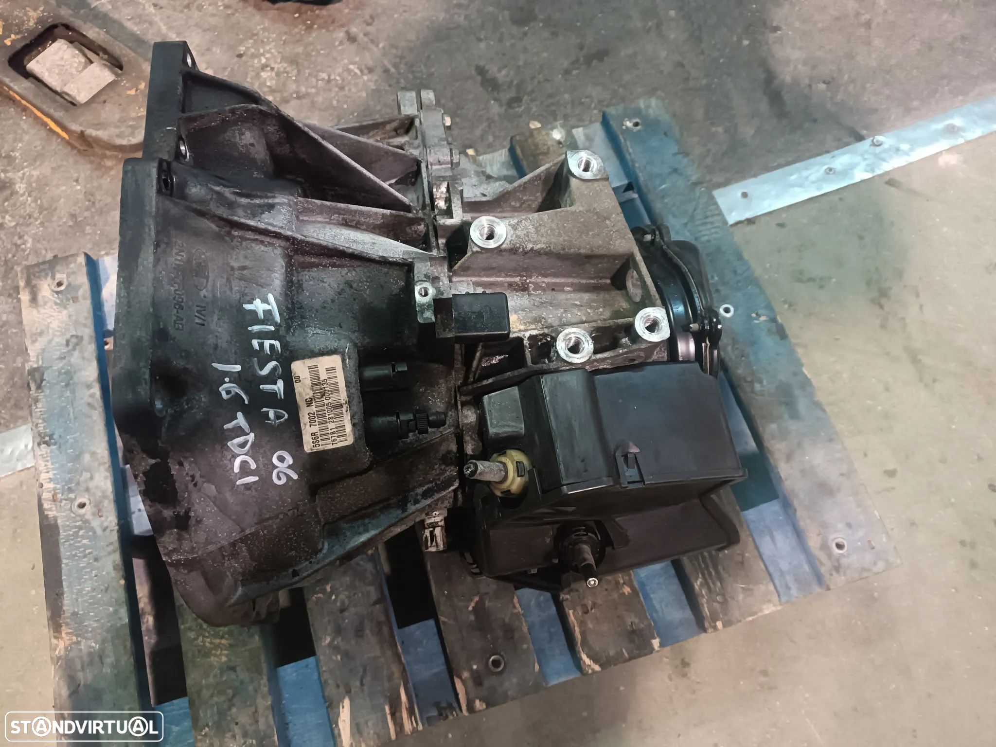 CAIXA DE VELOCIDADES FORD FIESTA / FUSION 1.6TDCI 5S6R-7002-NC - 1