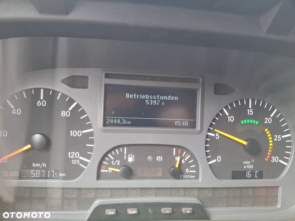Mercedes-Benz Axor 1823 Zamiatarka HSW Explorer 6 Do Szyn Kolejowych Pojazd Szynowo Drogowy Czyszenie Szyn Torów Kolejowych - 8
