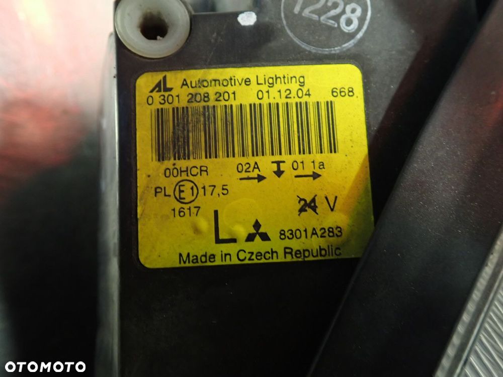 LAMPA LEWA PRZEDNIA MITSUBISHI COLT VI Z30 0301208201 8301A283 - 6