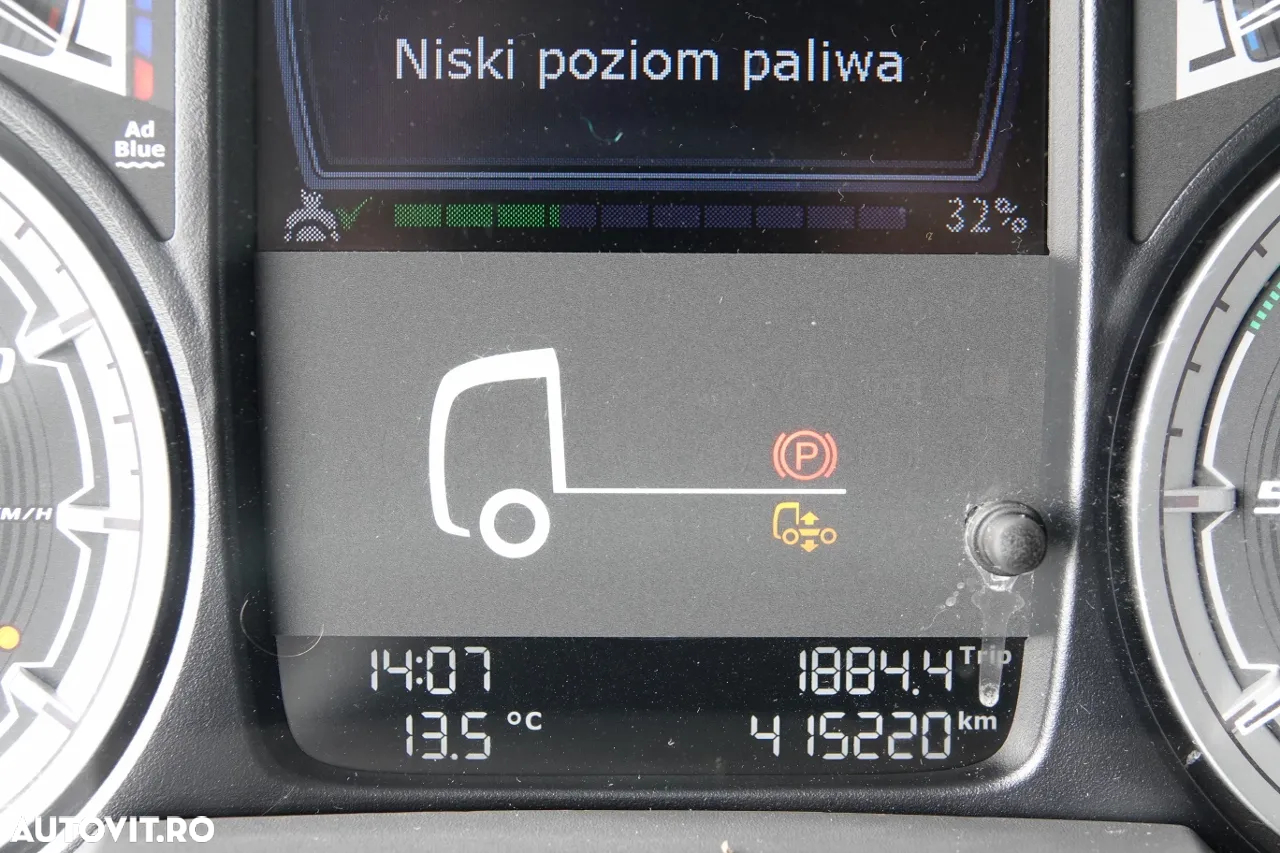 DAF XF 480 / PLATĂ JOSĂ / MEGA / 2021 / SSC / DUPĂ CONTRACT DE SERVICE GOLDEN / - 32