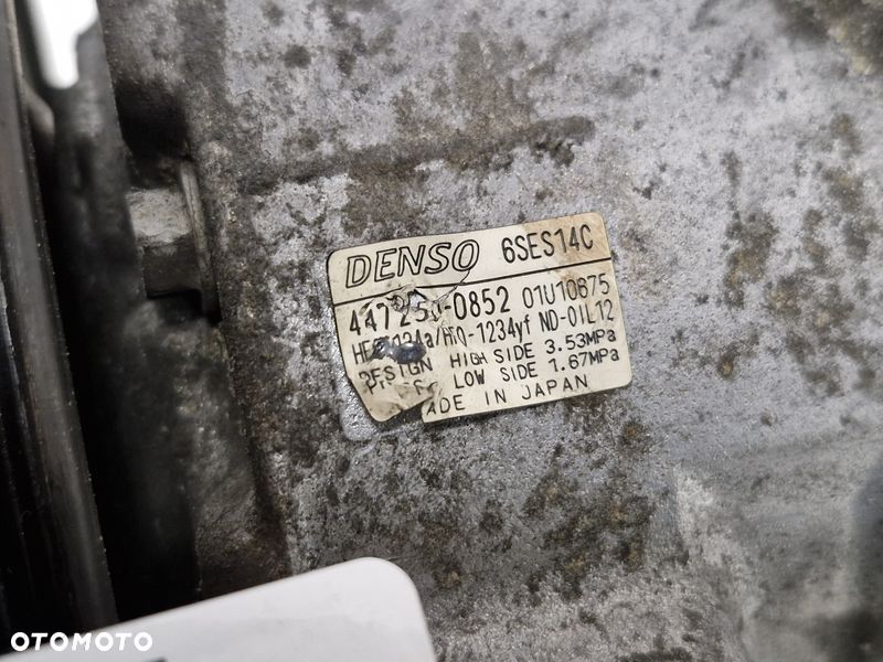 TOYOTA AVENSIS T27 LIFT T29 1.6 D KOMPRESOR SPRĘŻARKA KLIMATYZACJI 447250-0852 - 6