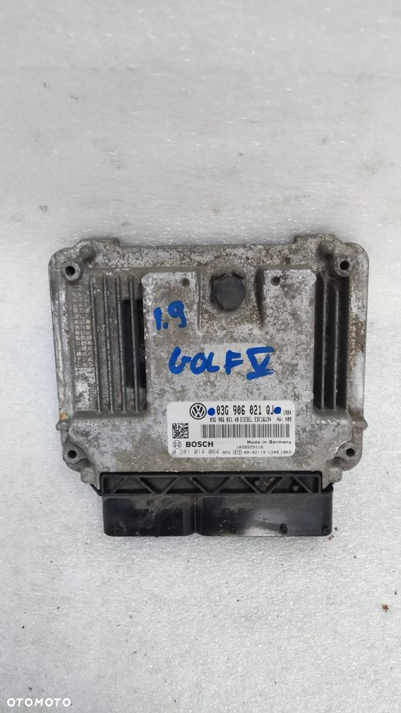 KOMPUTER STEROWNIK VW GOLF V 1.9