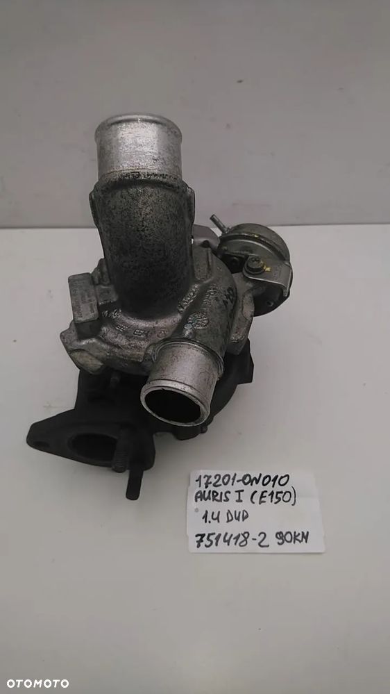 TURBOSPRĘŻARKA TOYOTA YARIS 2 1.4D4D 17201-0N030 - 1