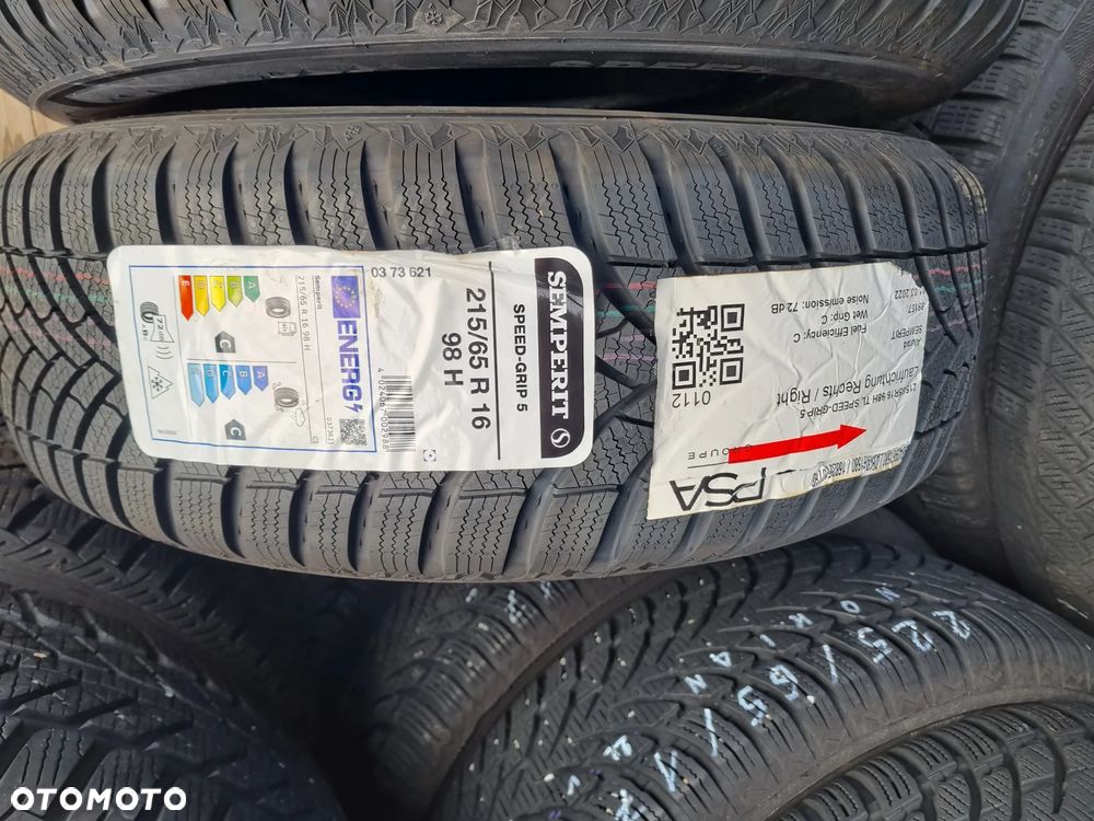 OPONY SEMPERIT SPEED GRIP 5 215/65R16 98H 2021r,4x8,5mm nowy stan - 5