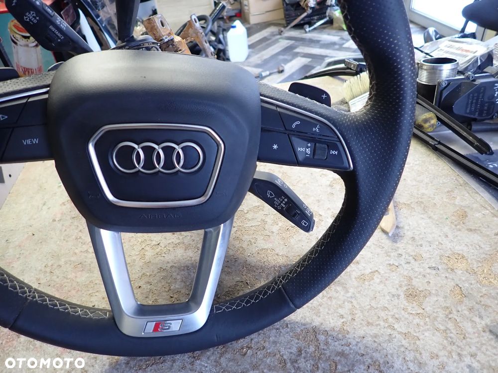 AUDI Q5 KIEROWNICA TAŚMA MANETKI 80A901129ES - 3