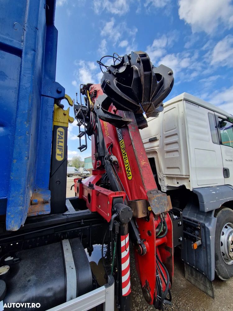 MAN TGA 26.363 + GRAIFER (remorca+2 containere) - 7