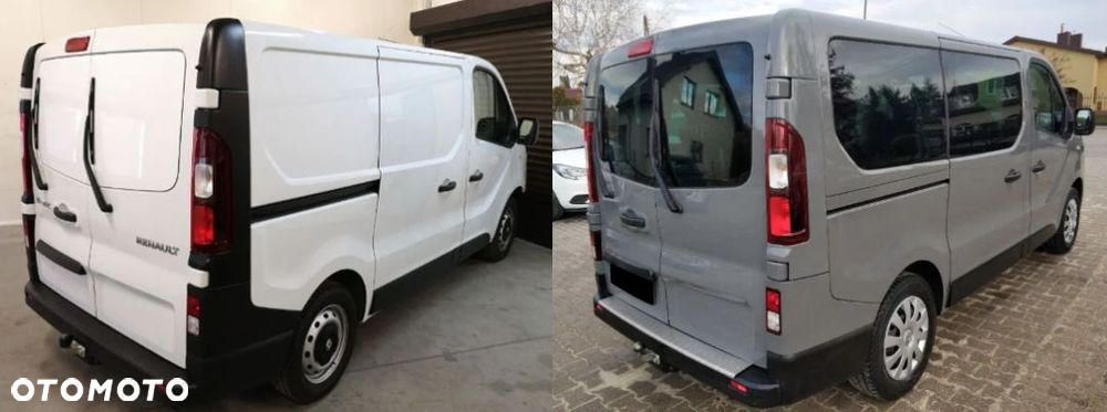 RENAULT TRAFIC NISSAN NV300 FIAT TALENTO OPEL VIVARO 2 B HAK HOLOWNICZY + MODUŁ WIĄZKA GNIAZDO 7PIN - 7