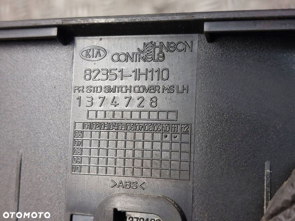 PANEL STEROWANIA SZYB KIA CEED I 82351-1H110 - 4