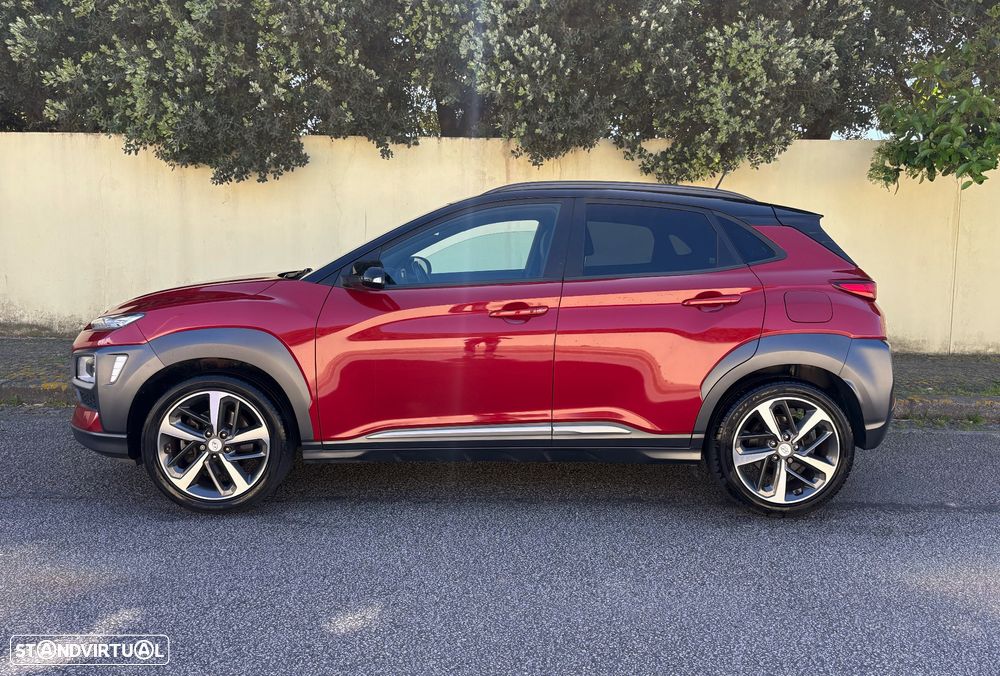 Hyundai Kauai 1.0 T-GDi Premium Pele/Tec.Vermelho - 16