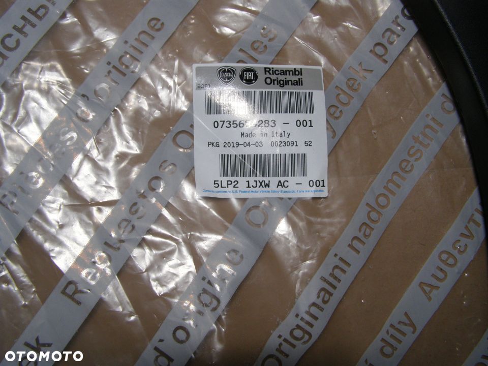 LISTWA DRZWI LEWA BOXER JUMPER FIAT DUCATO 18- czarna - 2