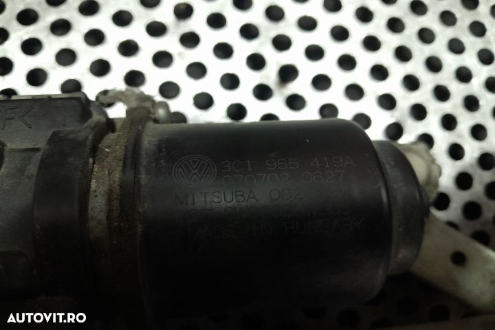 Ansamblu stergatoare parbriz volan pe stanga 3C1955023E / 3C1955419A - 4