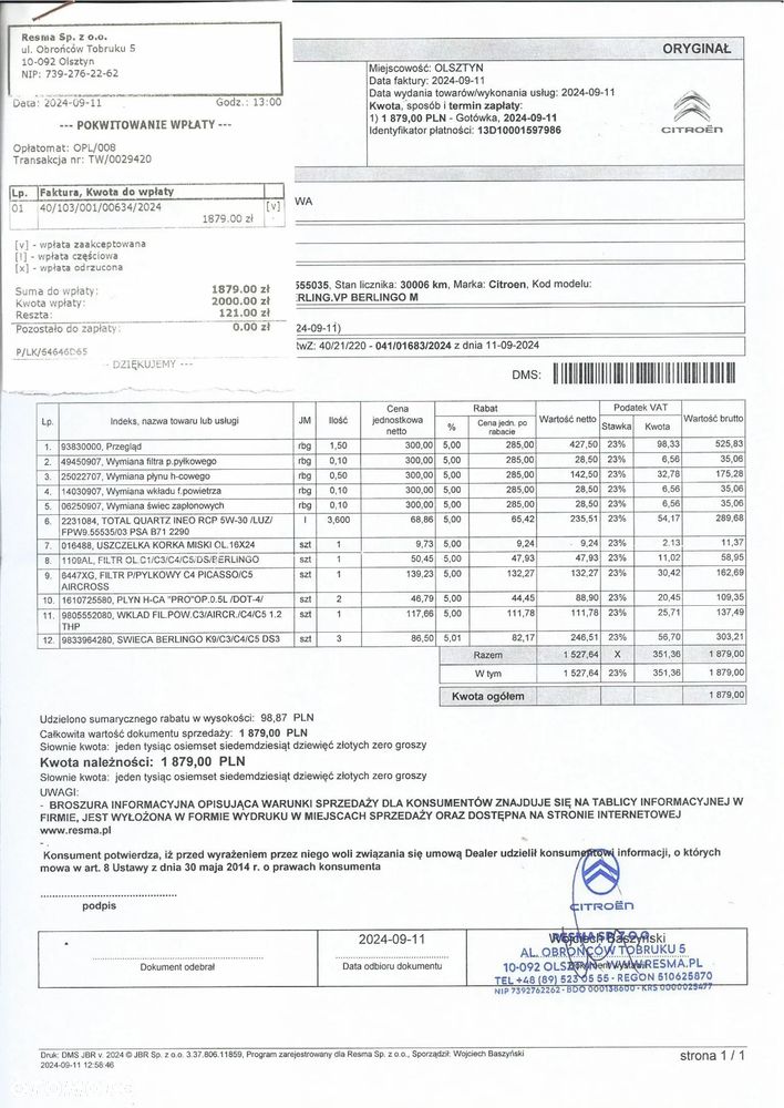 Citroën Berlingo M 1.2 PureTech Feel Pack S&S - 6