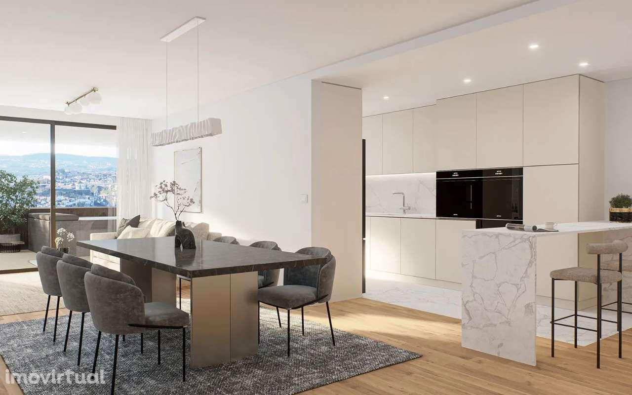 T1 Novo c/ Terraço e Vista para o Rio Douro, em Vila Nova de Gaia - Grande imagem: 3/10