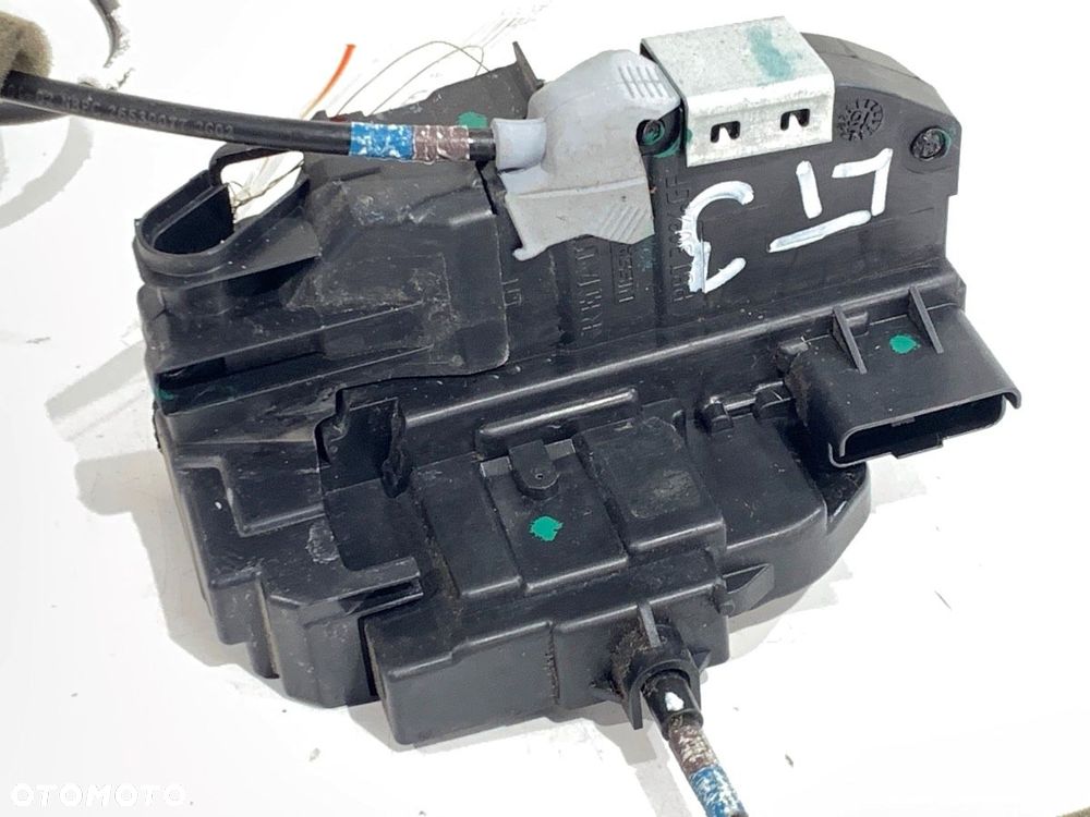 ZAMEK DRZWI LEWY TYŁ  NISSAN PULSAR liftback (C13) 2012 - 2022 1.5 dCi 81 kW [110 KM] olej - 2