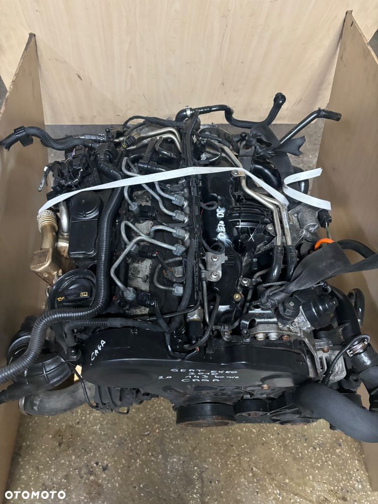 SILNIK KOMPLETNY AUDI SEAT EXEO A4 A5 Q5 2.0 TDI CAG CAGA 105KW 143KM EUROPA - 2