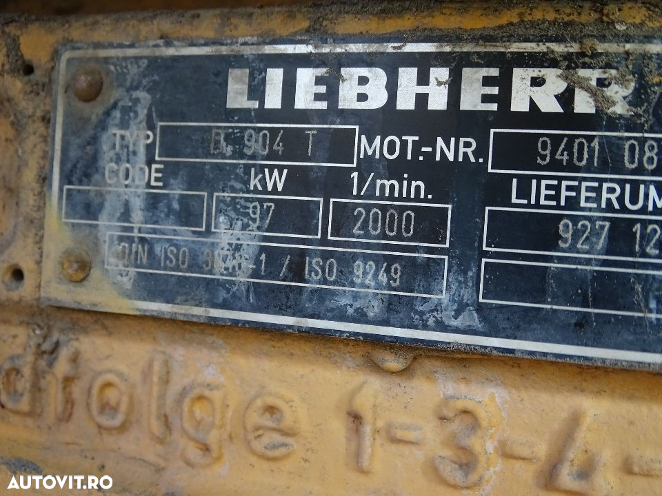 Lant buldozer Liebherr 722 Litronic - 2