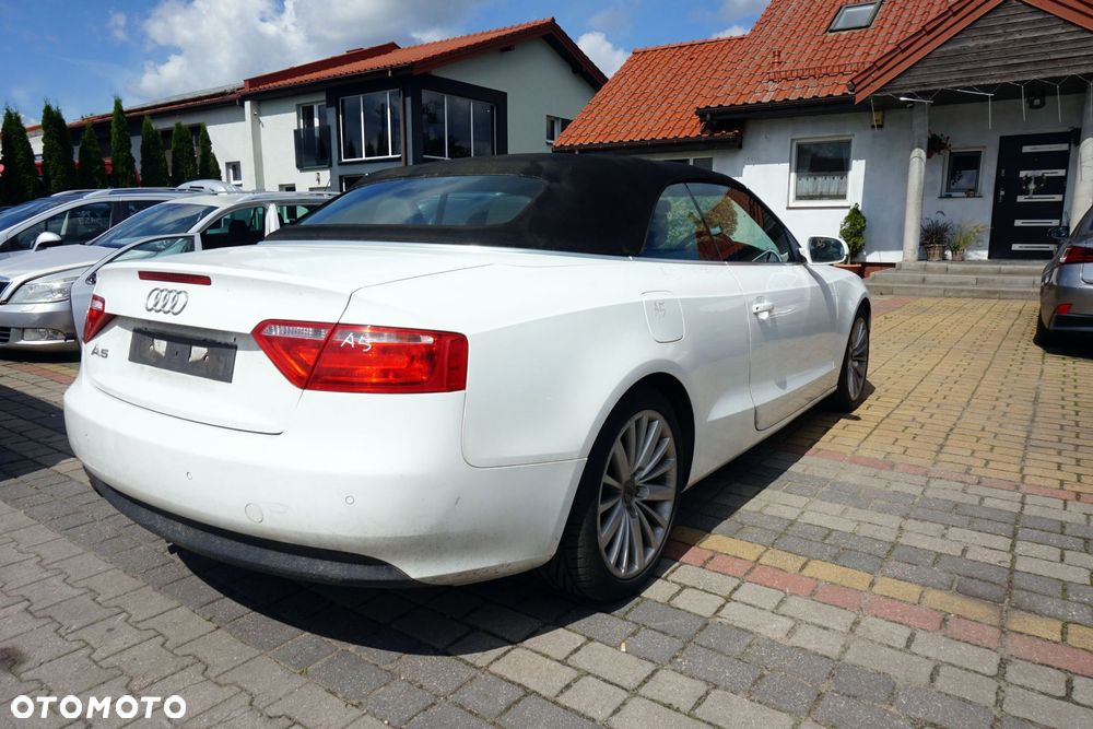 AUDI A5 I 8T CABRIO 2010 LY9C 1.8 TFSI CDHB 160KM LLV BIAŁY na części - 6