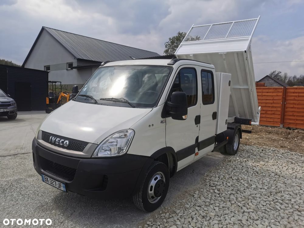 Iveco Daily 35C13 Brygadówka wywrotka Klimatyzacja Dubel hak kiper doka - 7