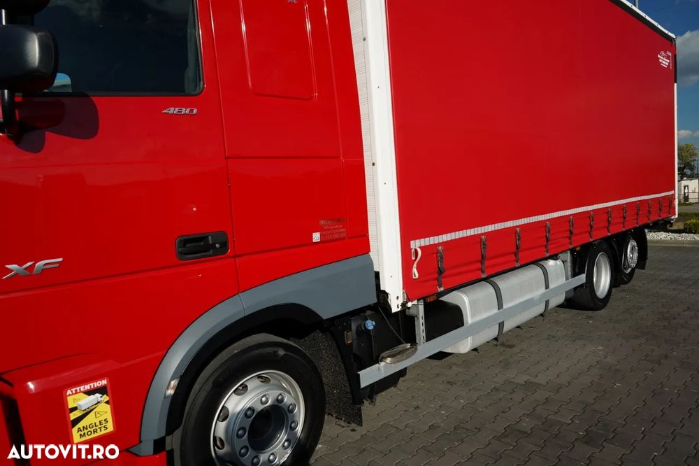 DAF XF 480 / SOLÓWKA / SSC / 6X2 / PUNTE RIDICATĂ / WIELTON / TRANSPORT / - 12