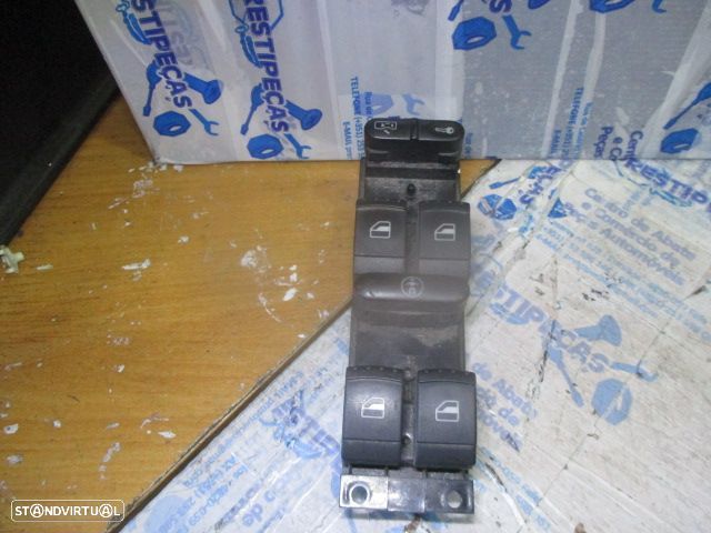 Interruptor 1J4959857B SEAT IBIZA 2003 VIDROS, BOLQUEIO SEAT LEON 2005 1.9 TDI 110CV 5P BRANCO FRT / ESQ / INTERRUPTOR DE VIDROS  SEAT LEON 2002 1.6I 105CV 5P PRETO - 1