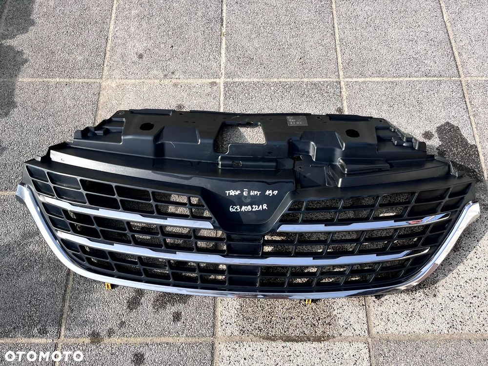 RENAULT TRAFIC III I-SZY LIFT 2019-2021 ATRAPA CHŁODNICY GRILL ZDERZAKA PRZÓD 623109221R