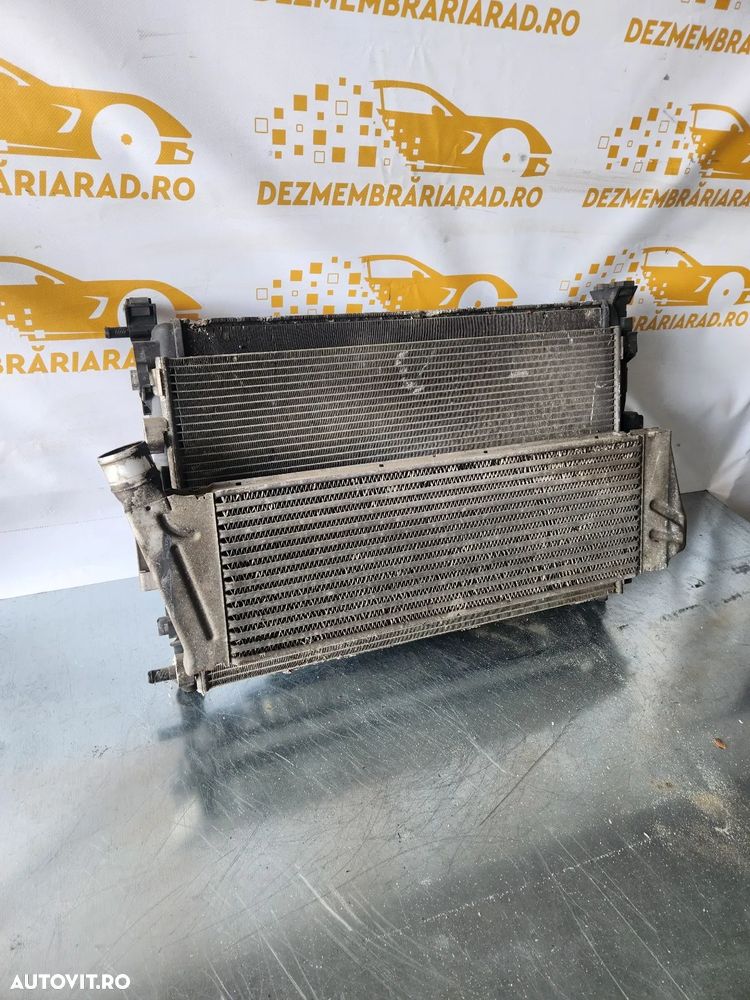 Grup Radiatoare Radiator Apa Clima Intercooler Termocupla Electroventilator Renault Megane 2 1.5 Dc - 2