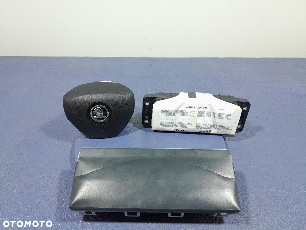SKODA OCTAVIA III LIFT DESKA KONSOLA AIRBAG PASY EUROPA - 6